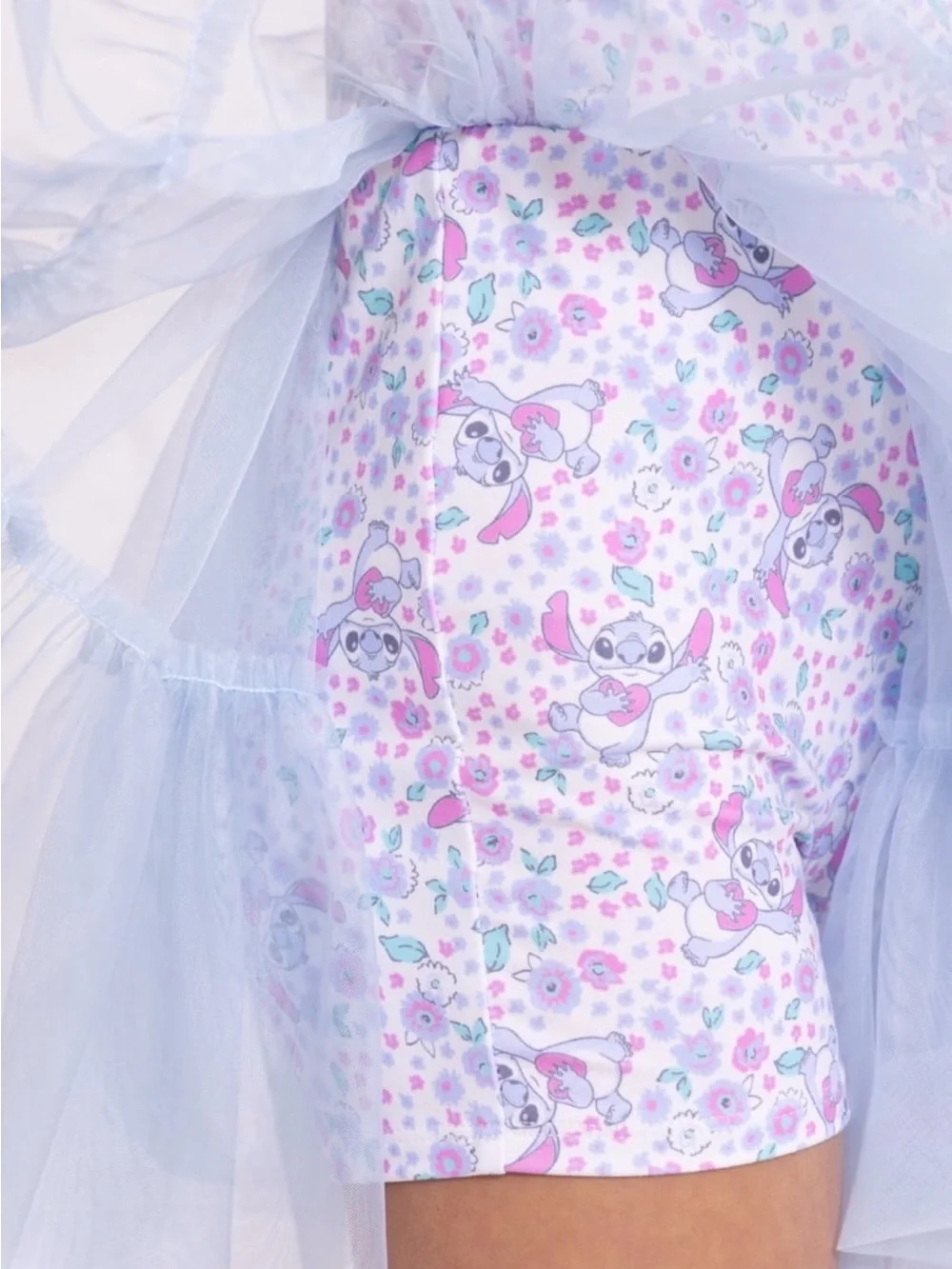 Kids Stitch Tulle Romper